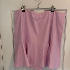 Chic Light Pink express size xl Skirt like new